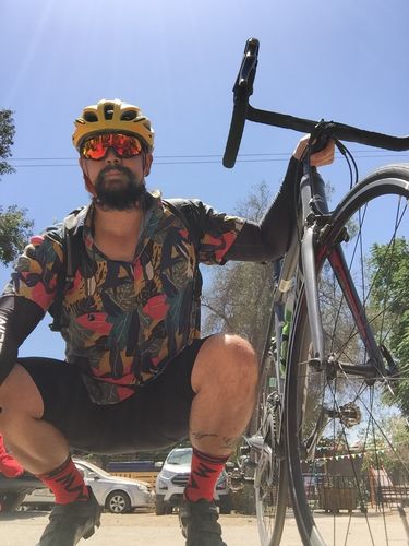 Reseña con foto de un cliente sobre Calza Four Pocket 025 MCYCLE