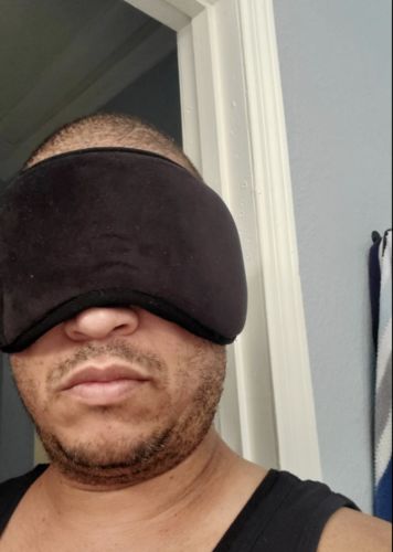 Customer photo review of SleepBand™️ Pro - Sleep Mask With Headphones