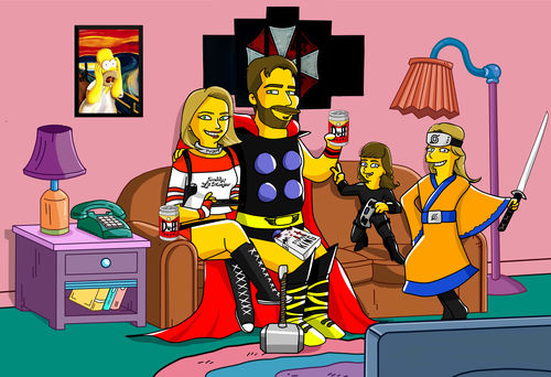 Customer photo review of RETRATO EM ARQUIVO DIGITAL FAMILIA AMARELA