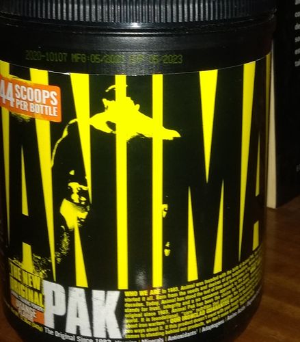 Customer photo review of Universal Nutrition Animal Pak Powder Multivitaminico 44 Servicios