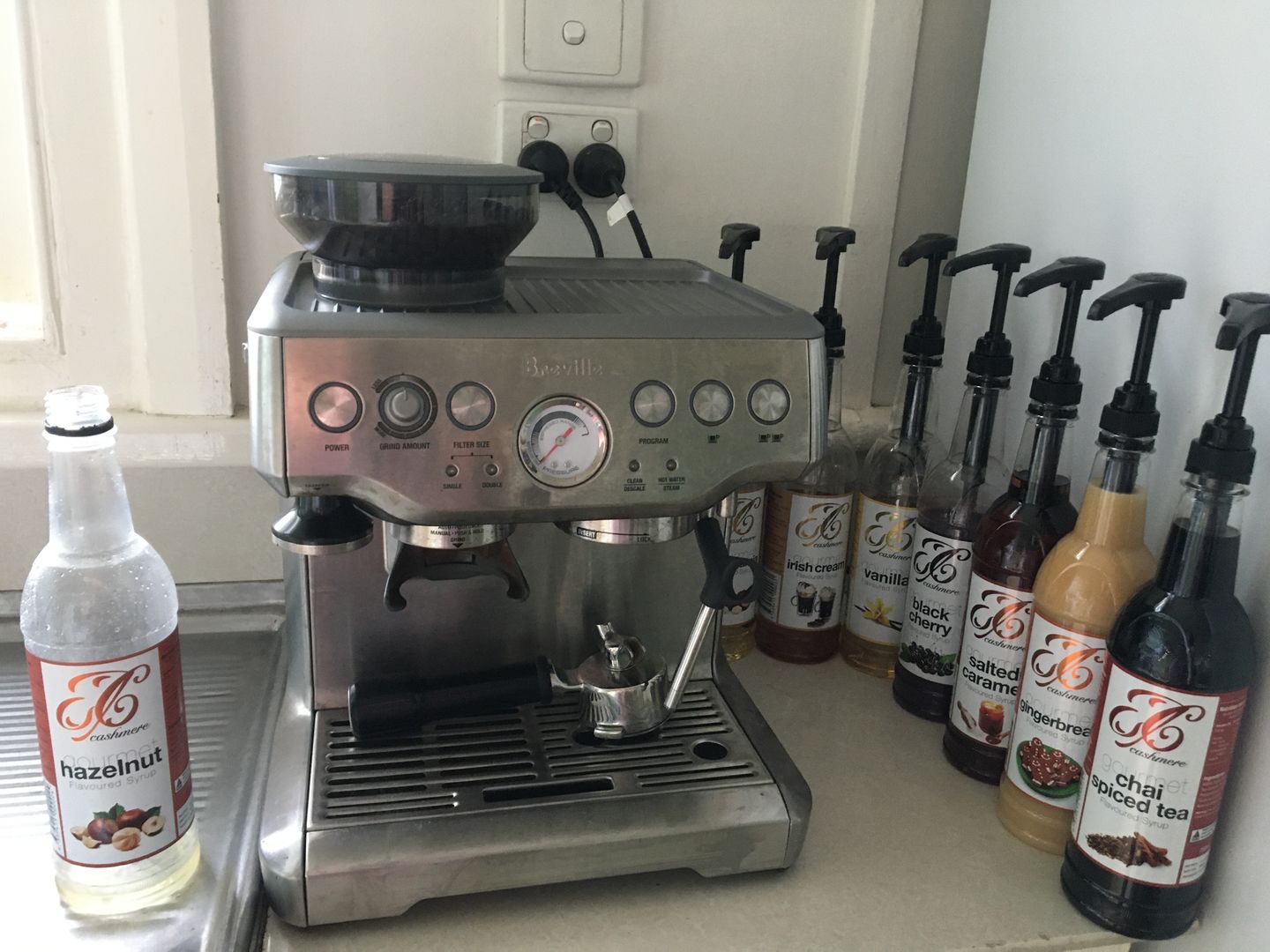 Customer photo review of Hazelnut Coffee Syrup
