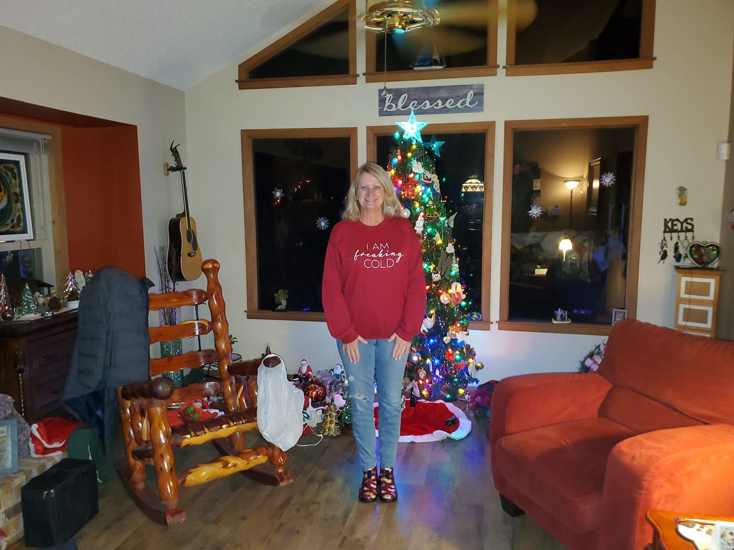 Customer photo review of I Am Freaking Cold