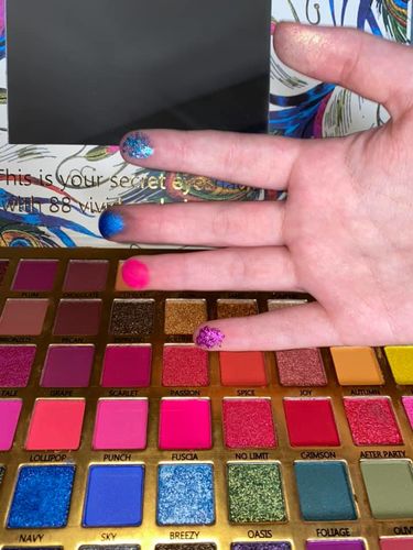 Customer photo review of Exotic Pop Palette