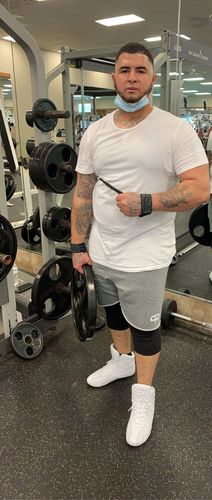 Customer photo review of Personal Record Heavy Duty Premium Straps-PR902- Black/Neon