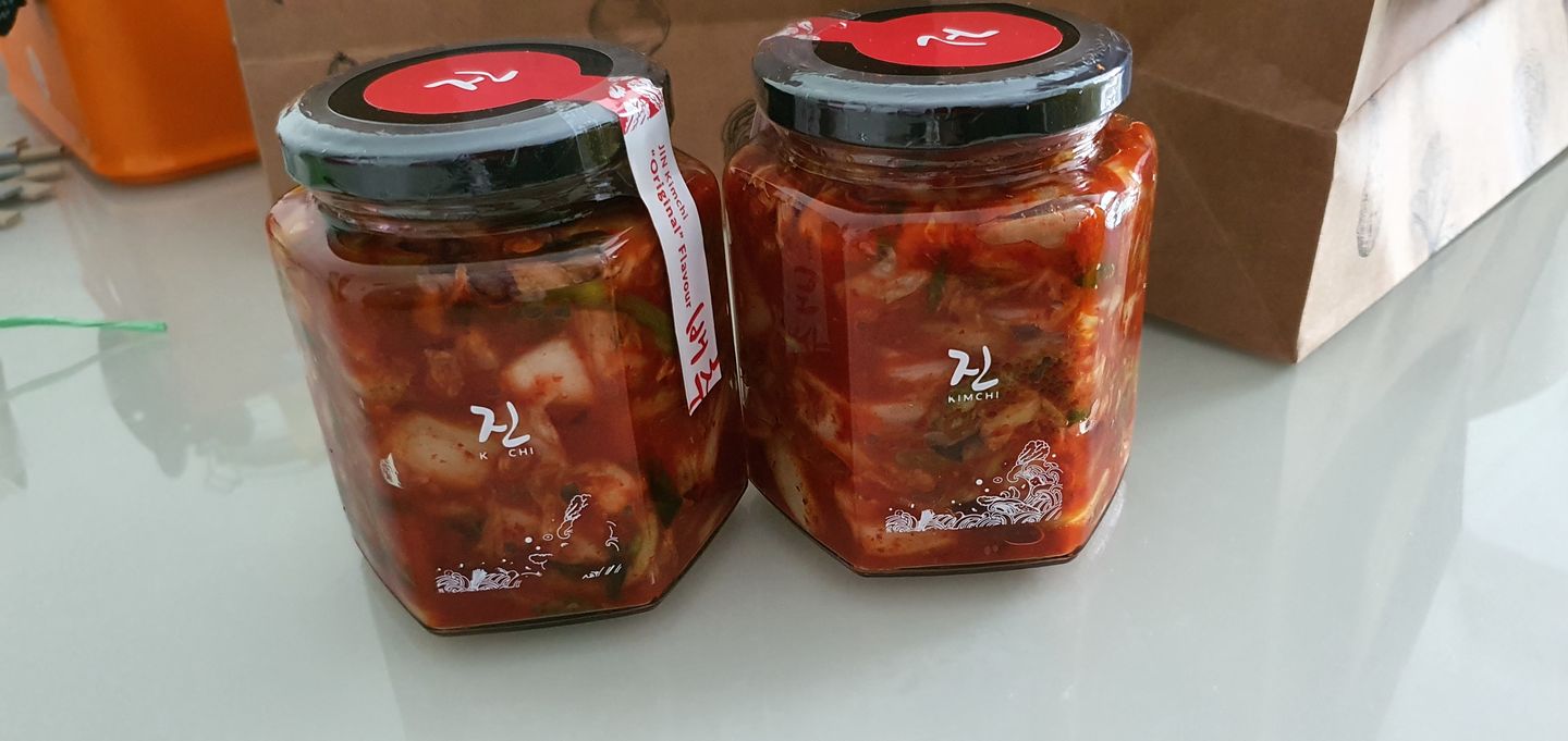 Customer photo review of JIN "Radish" Kimchi