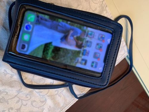 Customer photo review of Geweldige Multifunctionele Telefoontas met Touchscreen