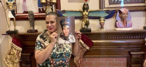 Customer photo review of The Egyptian Queen - Custom Poster