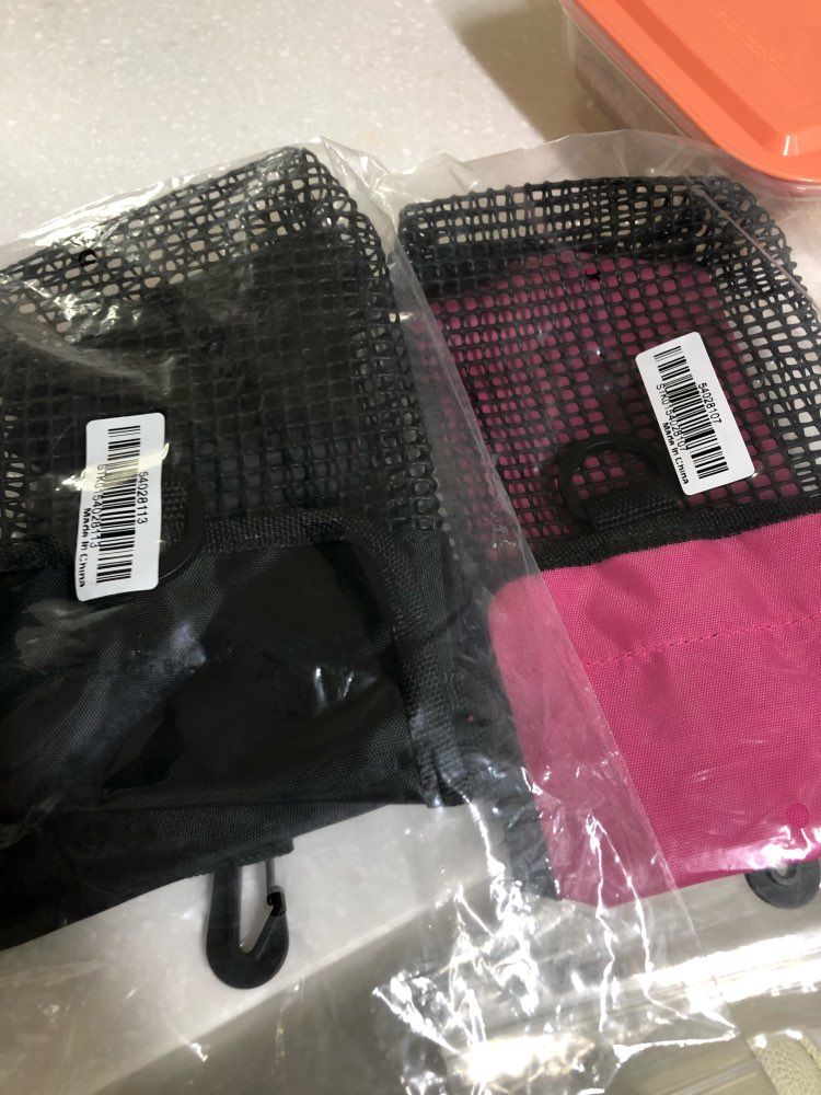 Customer photo review of Scuba Diving Meshbag Pouch Holder