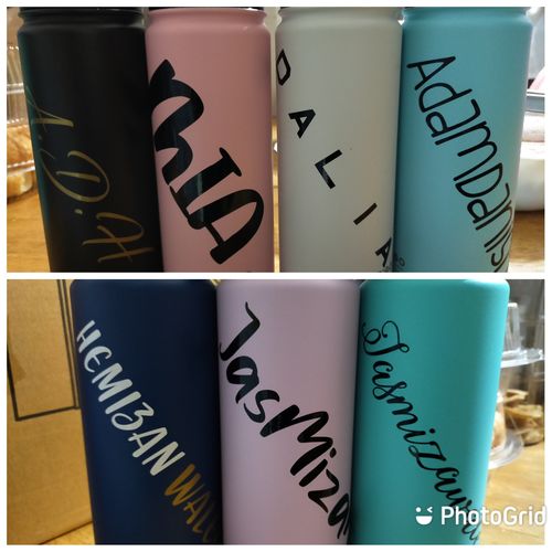 Customer photo review of (2-PACK) ACE bottle 530ml - Dark Blue/Black