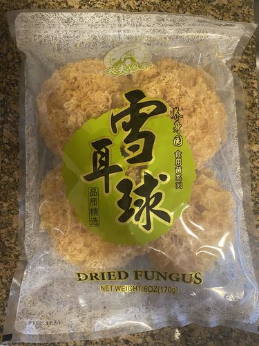 Customer photo review of Dried Snow Fungus 特选银耳 6oz (1包/Pack)