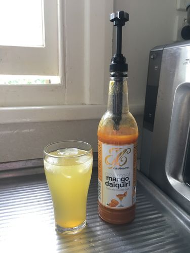 Customer photo review of Mango Daiquiri Cocktail Mix