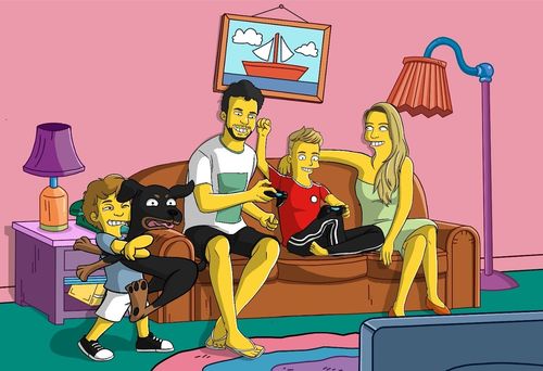 Customer photo review of RETRATO EM ARQUIVO DIGITAL FAMILIA AMARELA