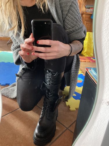 Customer photo review of Anfibi Tasche