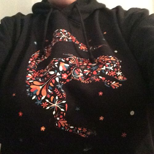 Customer photo review of BLUMENFUCHS - Bio Unisex Hoodie (BASIC)