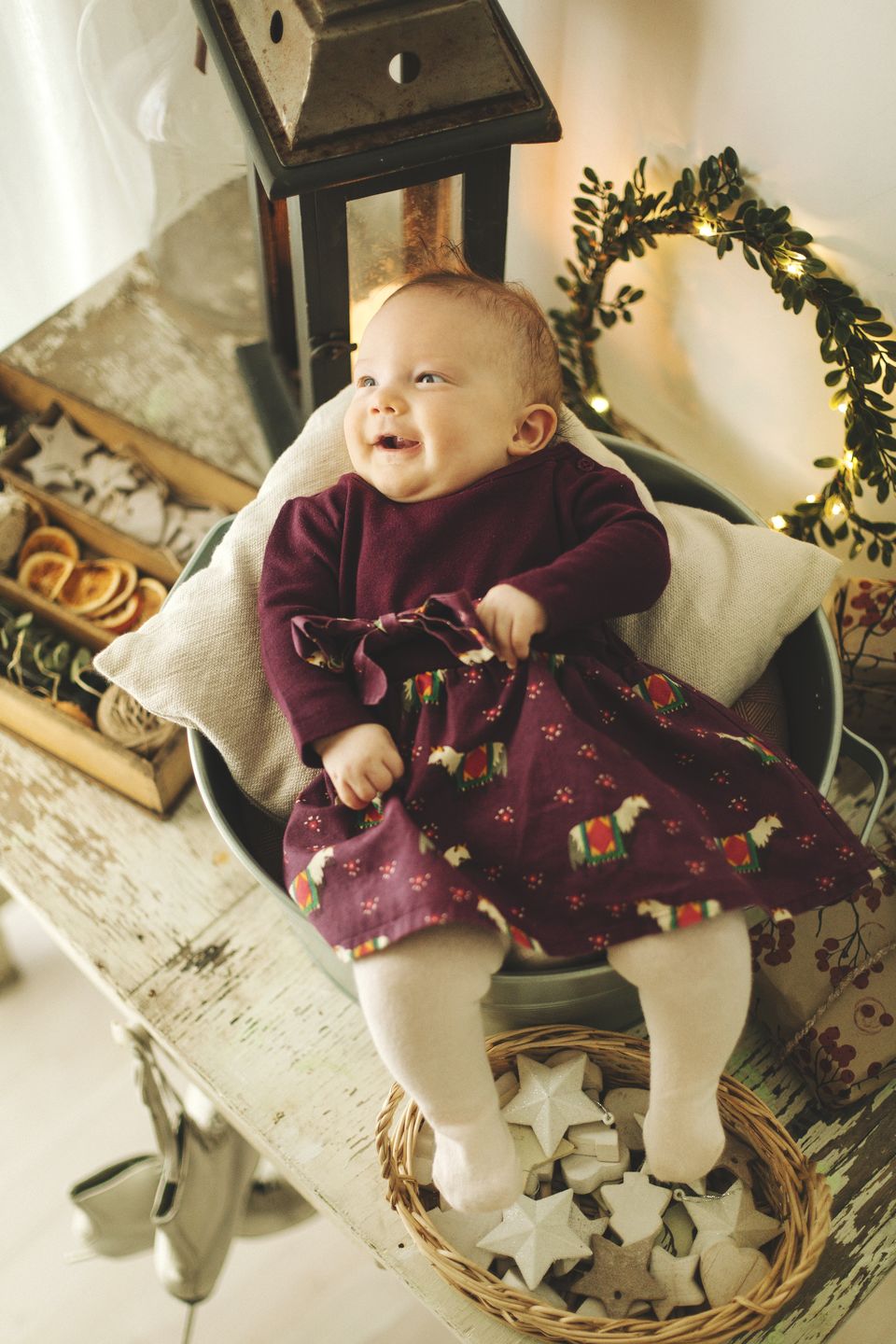 Customer photo review of Nordic Horses Little Twirler Dress