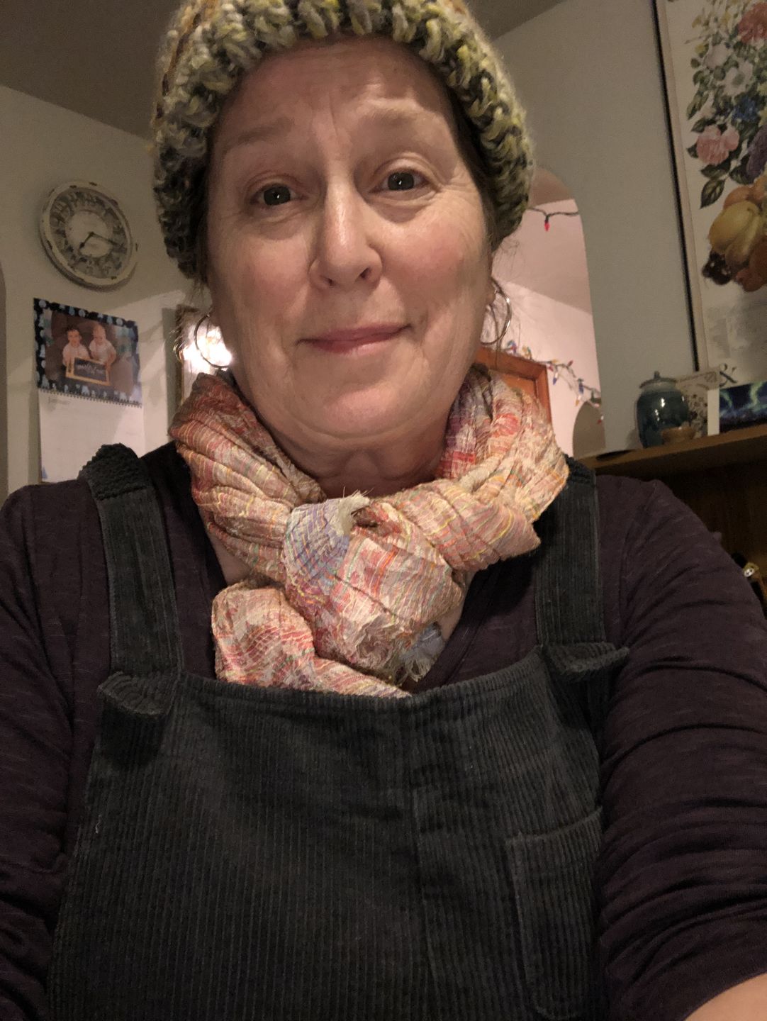 Customer photo review of Plus Size - Vintage Women Corduroy Loose Overall