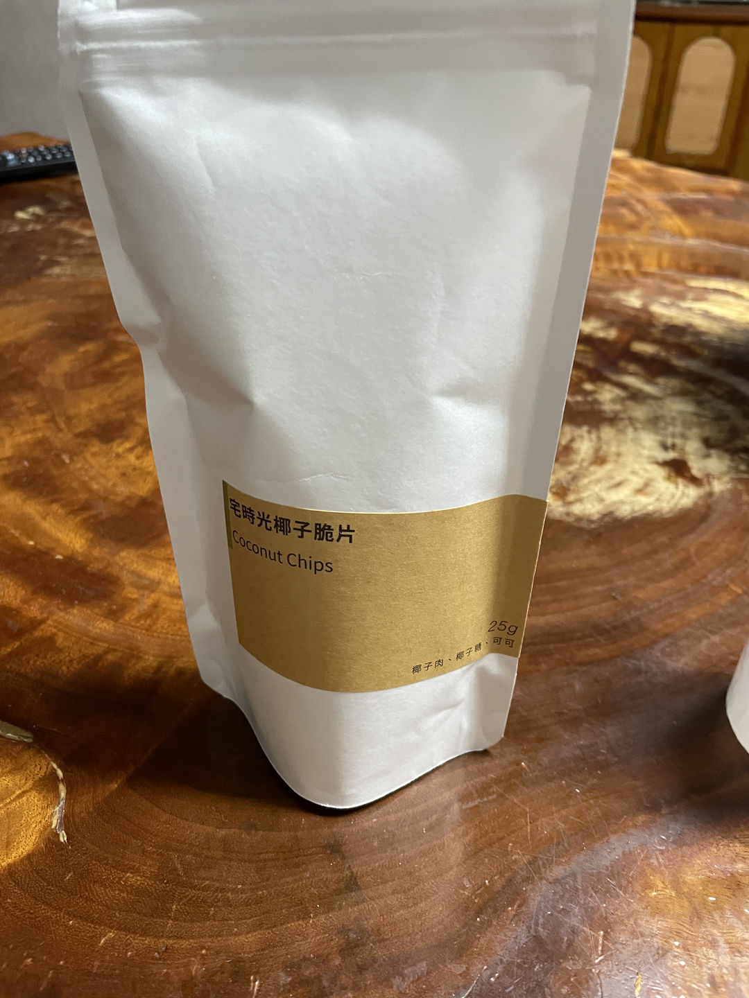 Customer photo review of 低醣原味/可可/焦糖海鹽椰子脆片