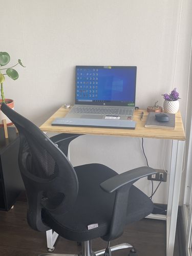 Customer photo review of Escritorio industrial MIMA 70 x 40 Blanco