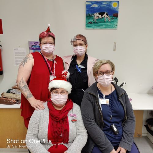 Customer photo review of Kasvomaski pinkki 100 kpl