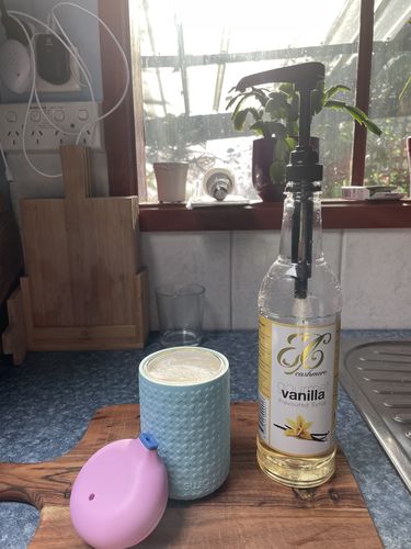 Customer photo review of Syrup Pump for 750mL Bottle