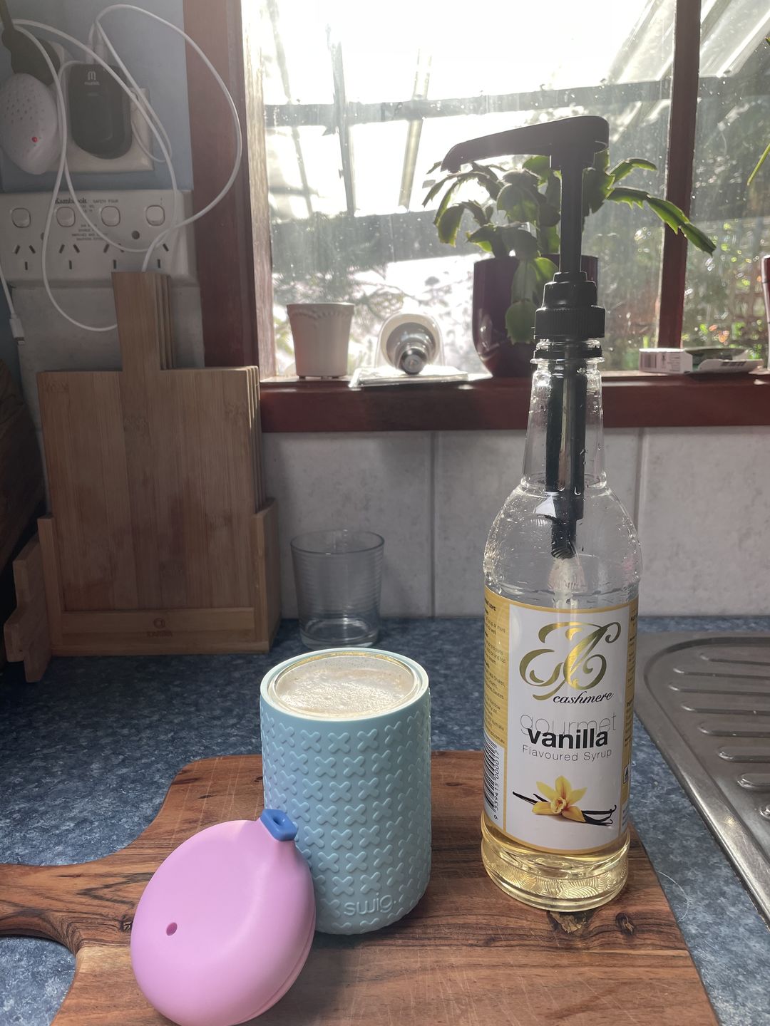Customer photo review of Syrup Pump for 750mL Bottle