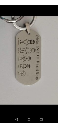 Customer photo review of Porte Clé - Ma Petite Famille