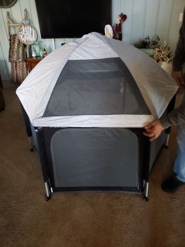 Customer photo review of Pop N' Go® Playpen