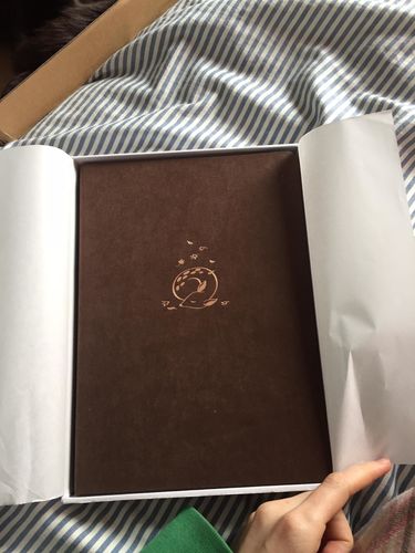 Customer photo review of Tsuki 'Nara' Limited Edition Bullet Journal ☾