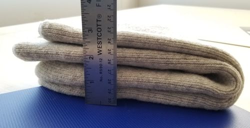 Customer photo review of J.B. Field's Icelandic "40 Below Arctic Trail" Thermal Winter Socks