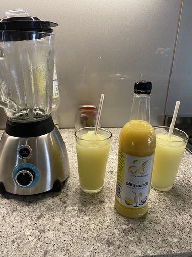 Customer photo review of Piña Colada Cocktail Mix