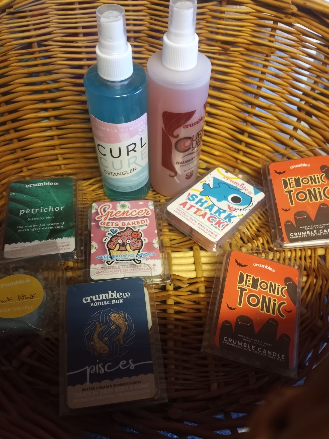 Customer photo review of Petrichor Wax Melts