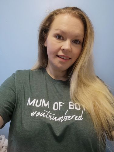 Customer photo review of Now For Mama Time T-Shirt (MRK X)