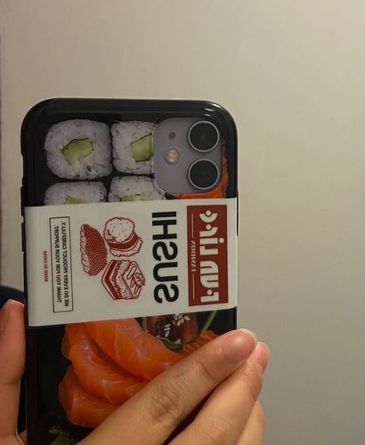 Customer photo review of Sashimi Soft Silicon iPhone Case