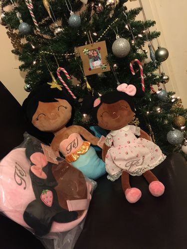 Customer photo review of Personalized Mermaid Leyadoll with Gift Bag - 2 Skin Tones