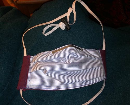 Customer photo review of Mask Insert - Straight - 10 Count