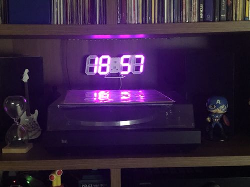 Customer photo review of ASTRONORD™ Digital LED Clock
