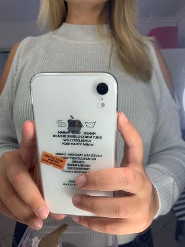 Customer photo review of Care Label Clear Soft TPU iPhone Case Black