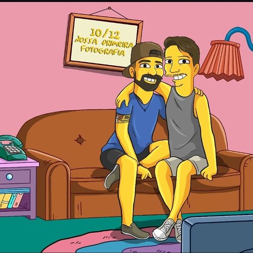 Customer photo review of RETRATO EM ARQUIVO DIGITAL FAMILIA AMARELA