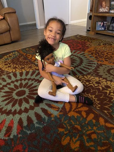 Customer photo review of Healthy Roots Doll: Zoe