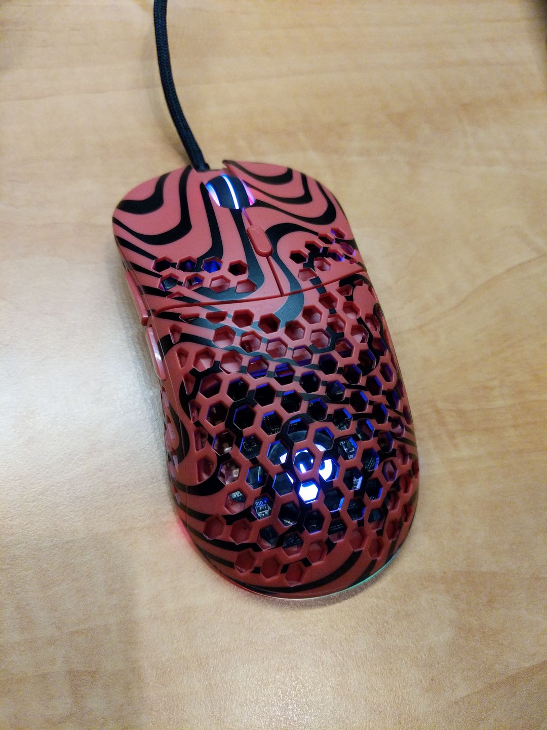 Customer photo review of Ghost M1 - PEWDIEPIE Gaming Mouse