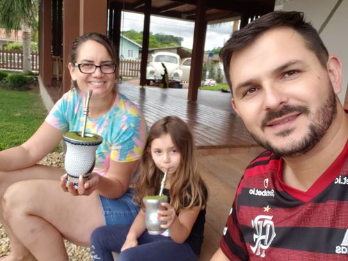 Customer photo review of RETRATO EM ARQUIVO DIGITAL FAMILIA AMARELA