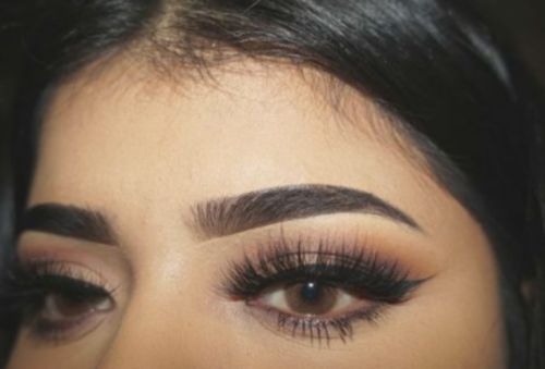 Customer photo review of Gem Blue Colored Contact Lenses