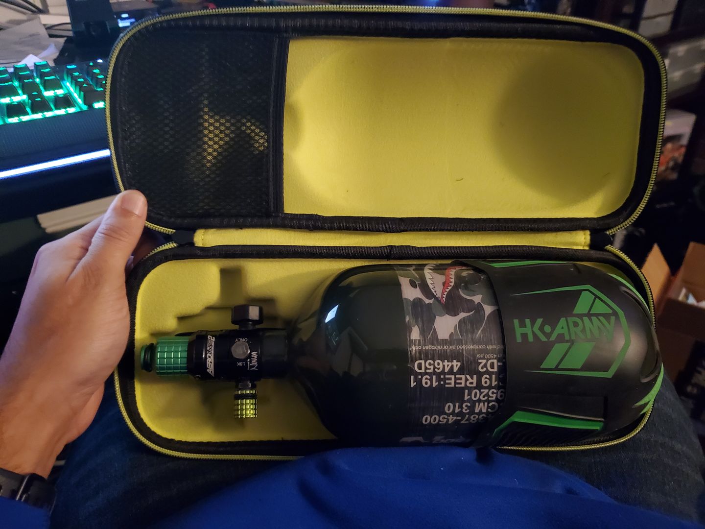 Customer photo review of PRO DNA Universal Tank Case