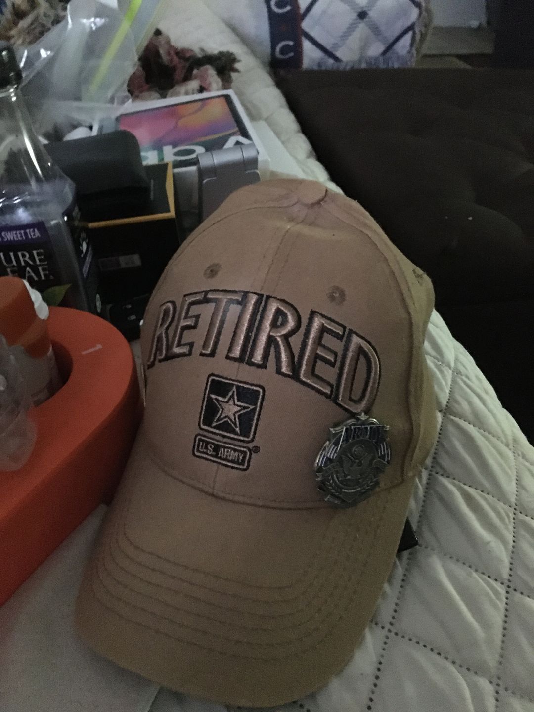 Customer photo review of US Army Veteran's Day Pin