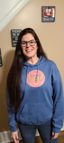 Customer photo review of Phoenix Red Women's Hoodie