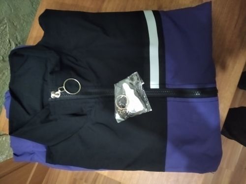 Customer photo review of Harajuku Style No Signal Windbreaker