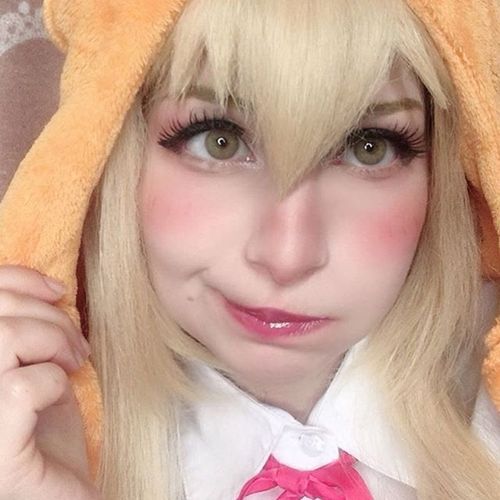 Customer photo review of Icoloured® Ice Brown Colored Contact Lenses