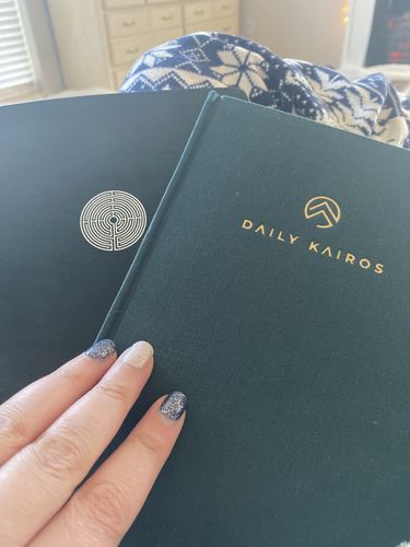 Customer photo review of Daily Kairos Prayer Journal