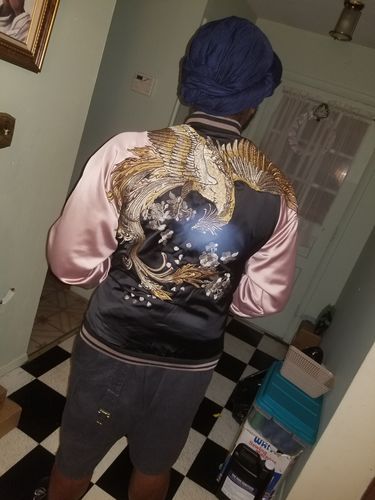 Customer photo review of Phoenix Sukajan Souvenir Jacket