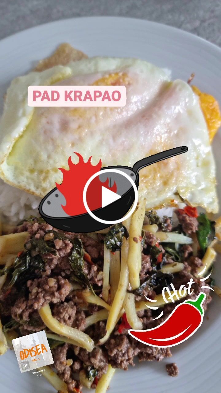 Customer video review of Pad Krapao Kochbox in Bambuskorb mit Reis und Thai Holy Basil (10 Portionen)